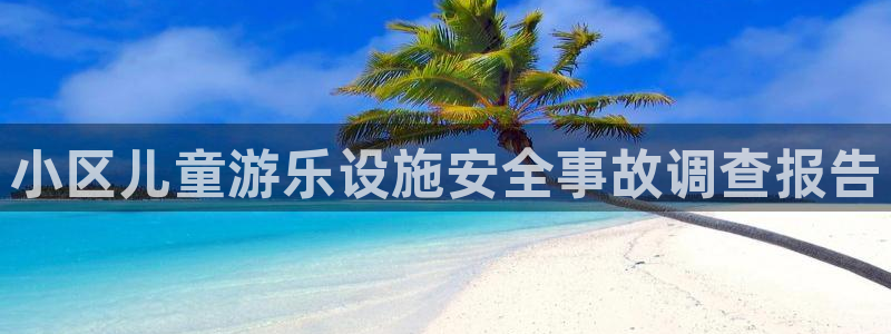 香港富联集团：小区儿童游乐设施安全事故调查报告