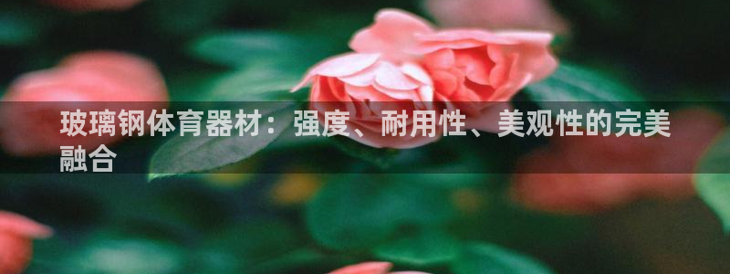 富联集团最新消息新闻：玻璃钢体育器材：强度、耐用性、