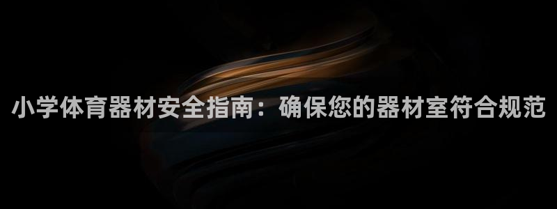 富联娱乐玩法机制：小学体育器材安全指南：确保您的器材