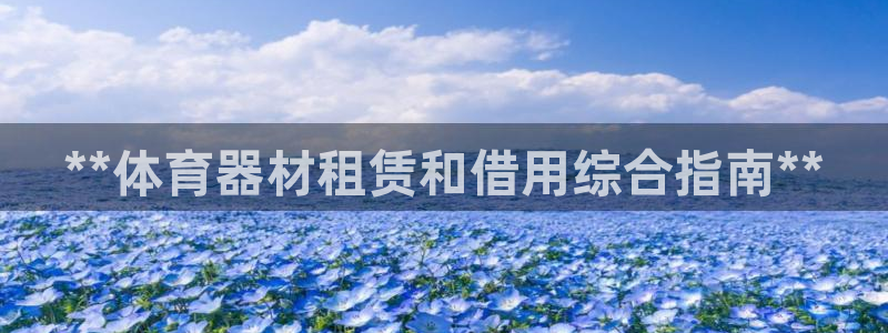 富联娱乐玩法机制：**体育器材租赁和借用综合指南**