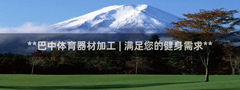 富联平台叩 411O31 富联：**巴中体育器材加工