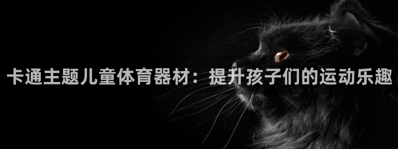 富联官方网站入口网址：卡通主题儿童体育器材：提升孩子